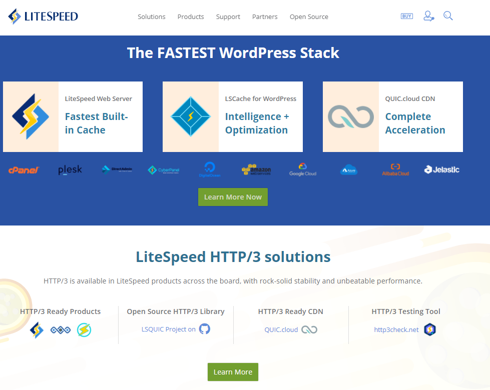 what is web server LiteSpeed