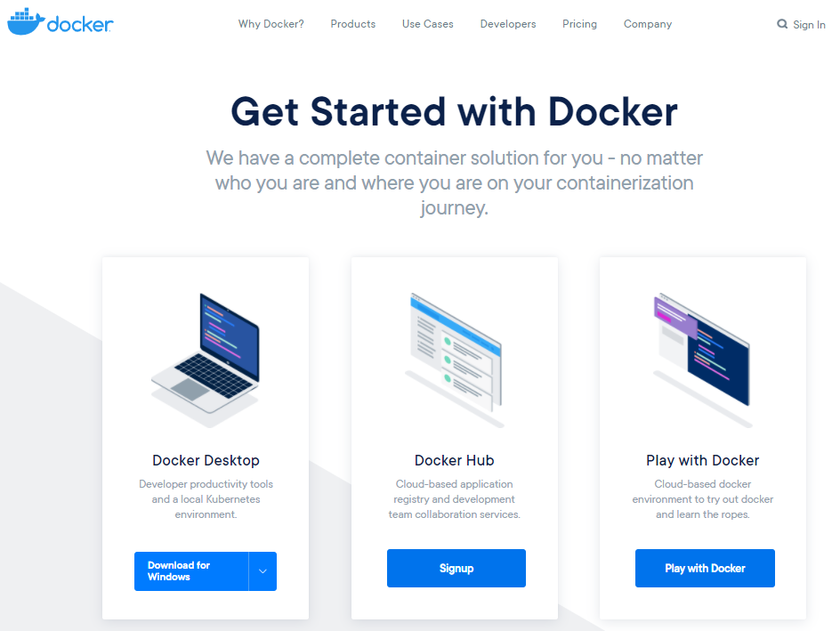 what is web server Docker