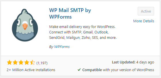 WP Mail SMTP by WPForms