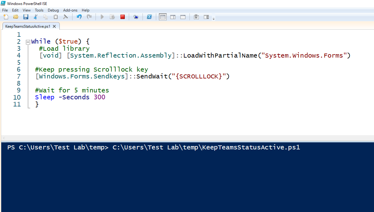 How to Keep Teams Status Active: PowerShell - TechiWIZ