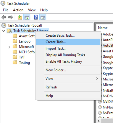 How to Keep Teams Status Active 3: Task Scheduler Configuration